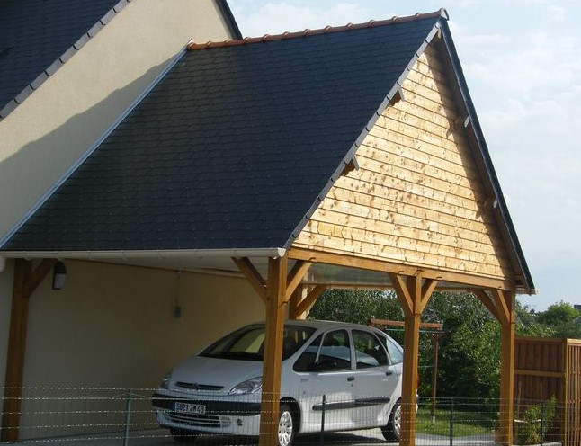 houten carport aanbouw voorbeeld